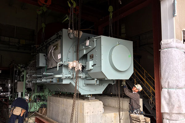 株式会社信建架設の各種機械据付工事